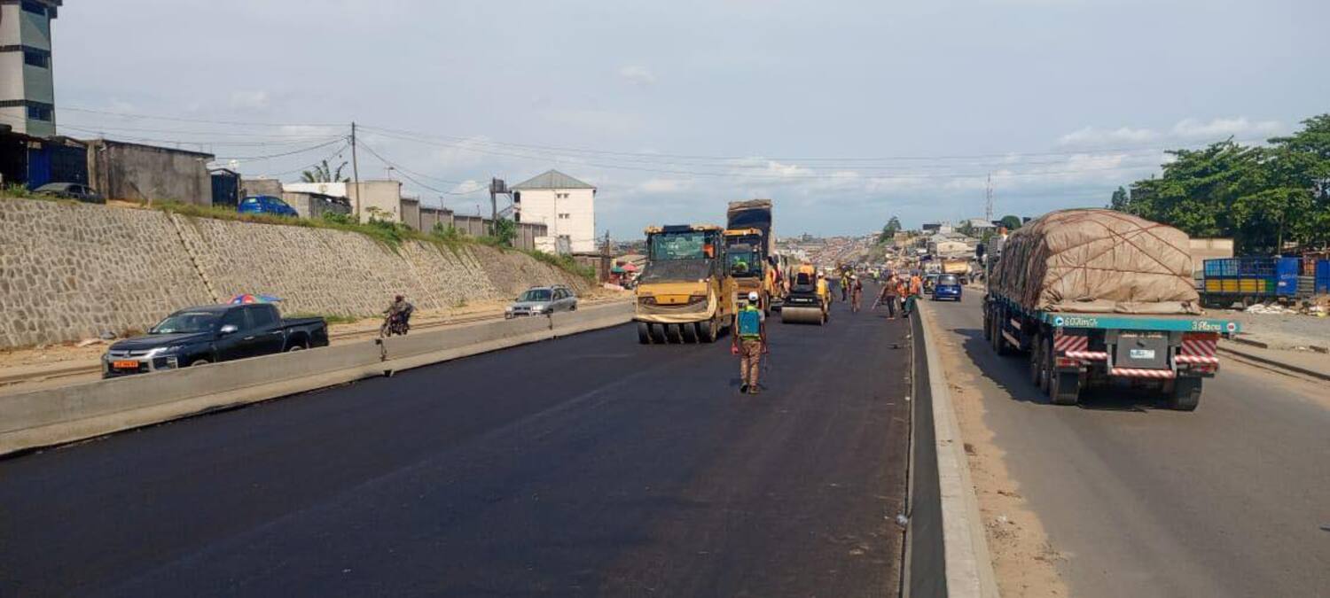 Douala : la phase 2 de l’Entrée Est avance à grande vitesse Douala : la phase 2 de l’Entrée Est avance à grande vitesse